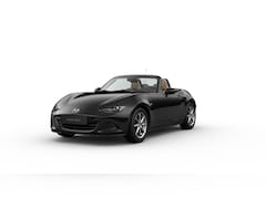 Mazda MX-5 - Roadster Skyactiv-G 132 6MT Kazari | 16-inch lichtmetalen velgen in Black Metallic (Skyact