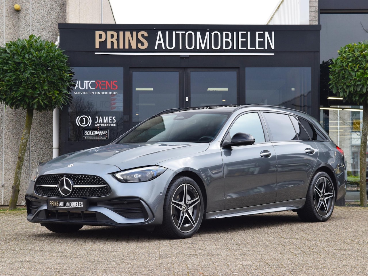 Mercedes-Benz C-klasse Estate - 300 e AMG Premium+|Pano|Headup|Laser - AutoWereld.nl