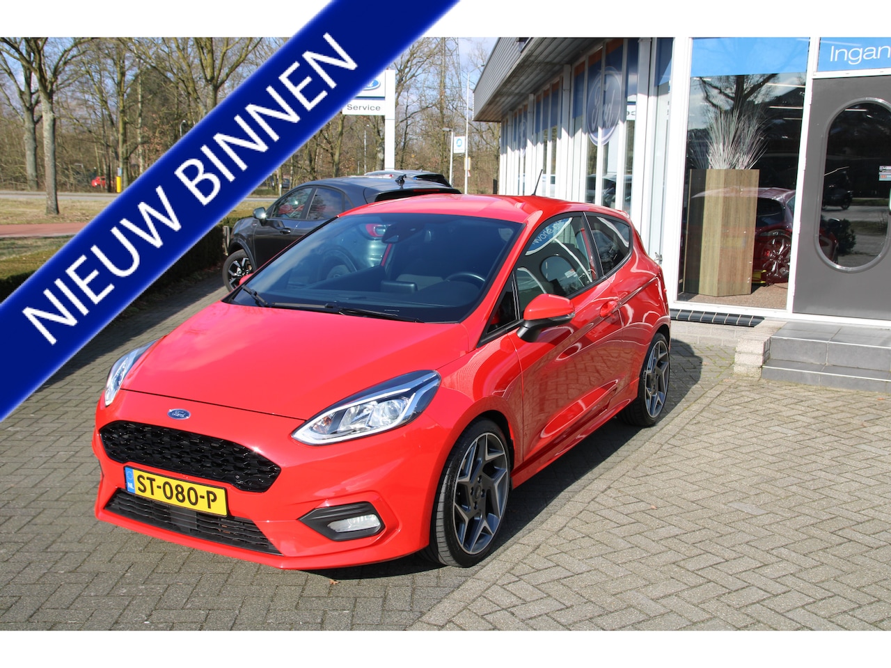 Ford Fiesta - 1.0 EcoBoost 125 PK ST-Line NAVI ACHTERSPOILER ST-VELGEN - AutoWereld.nl