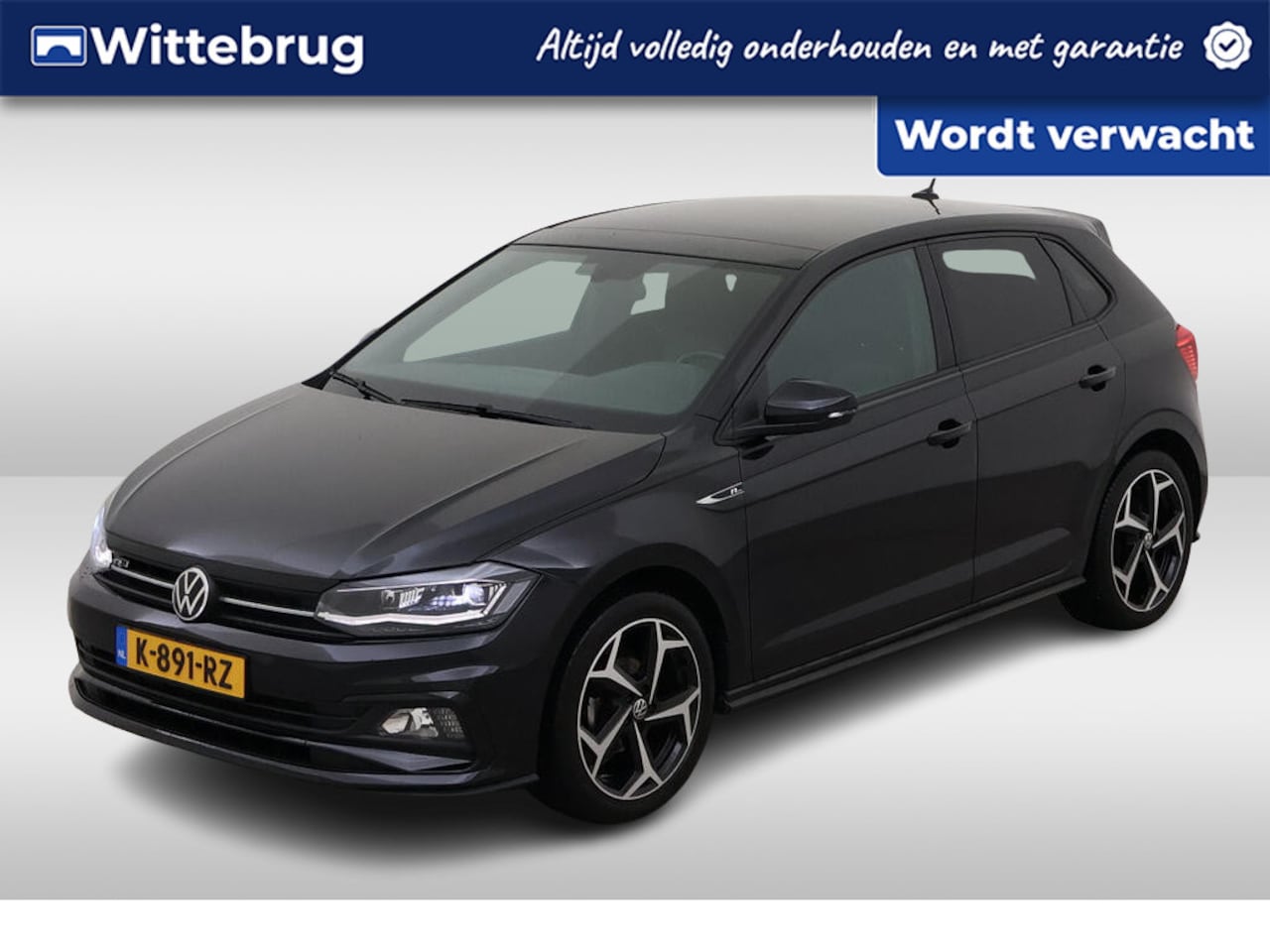 Volkswagen Polo - 1.0 TSI 95pk Highline Business R / R-line Interieur & Exterieur / Panoramadak / Virtual Co - AutoWereld.nl