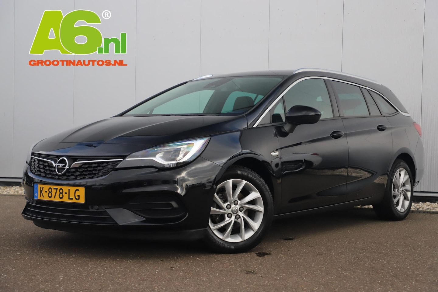 Opel Astra Sports Tourer - 1.2 Elegance 146PK Keyless 16 inch LMV Navigatie Carplay Android Sportstoelen Clima Cruise - AutoWereld.nl