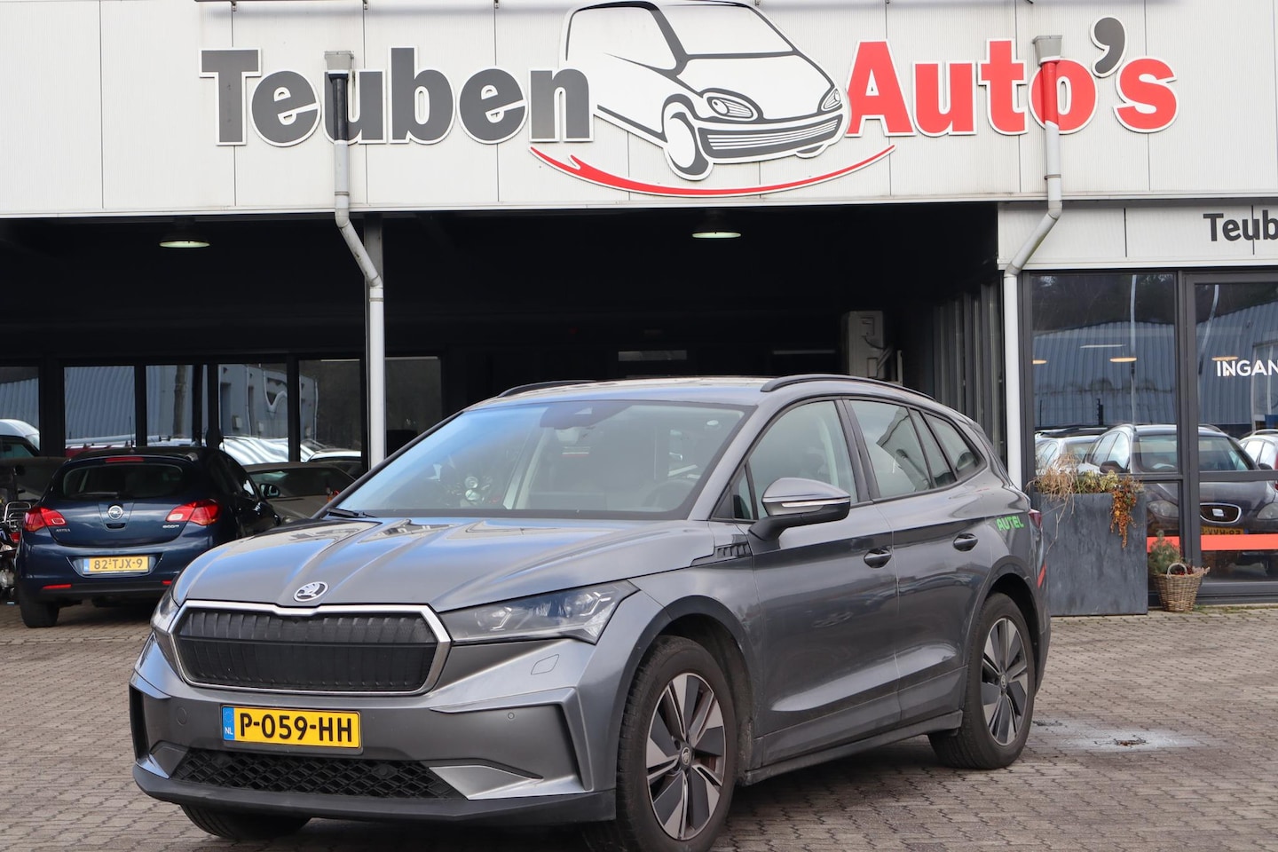 Skoda Enyaq iV - 60 Moet nog gereinigd worden! Cruise control, Camera, Apple Carplay, BTW Auto - AutoWereld.nl