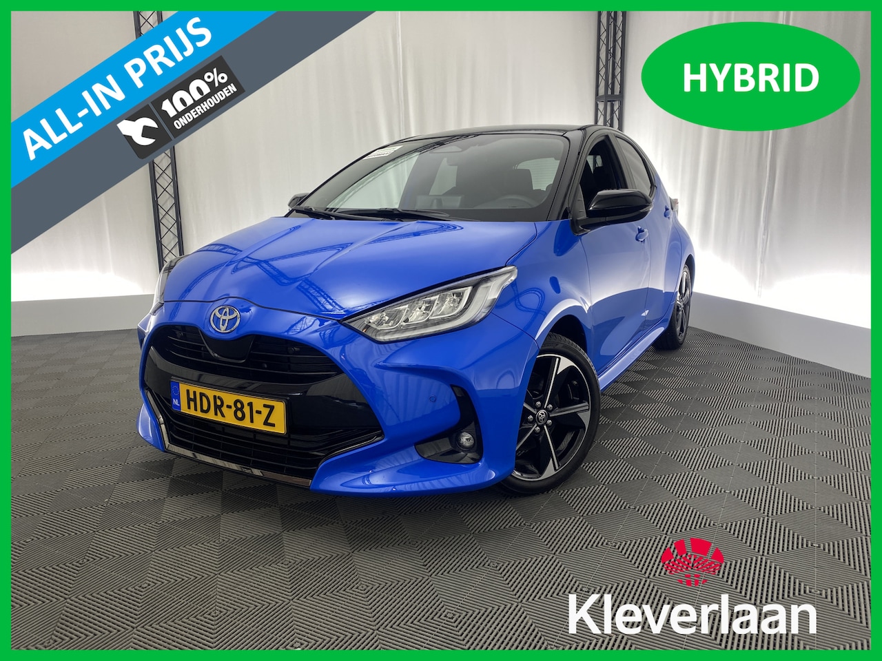 Toyota Yaris - 1.5 Hybrid 115 Launch Edition CVT | Clima | Cruise | Camera | Leder | Pan. dak | Stoel- en - AutoWereld.nl