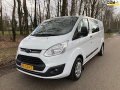 Ford Transit Custom - 290 2.0 TDCI L2H1 Trend DC, airco, pdc, cruise dubb. cabine EURO 6