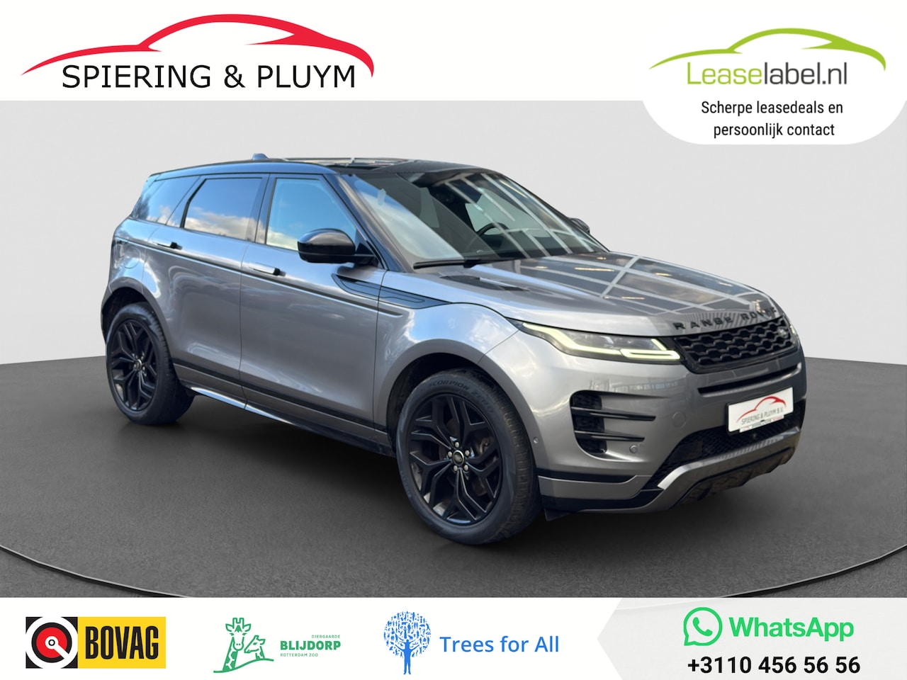 Land Rover Range Rover Evoque - 1.5 P300e AWD R-Dynamic SE | Pano | Meridian | Memory Seats - AutoWereld.nl