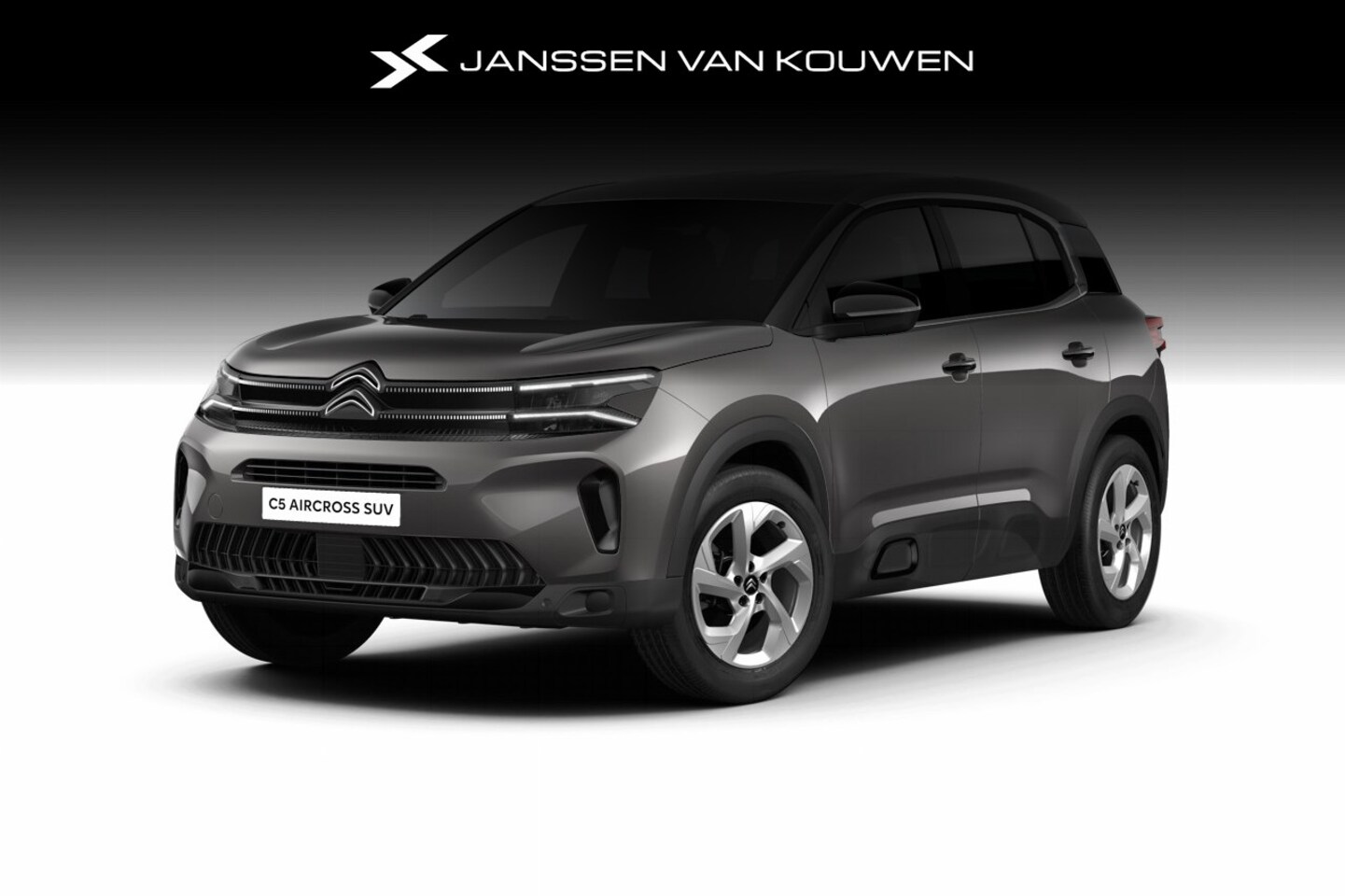 Citroën C5 Aircross - 1.2 Hybrid 136 ë-DCS6 Plus | 18" lichtmetalen velgen 'Swirl' | Ambiance Metropolitan Black - AutoWereld.nl