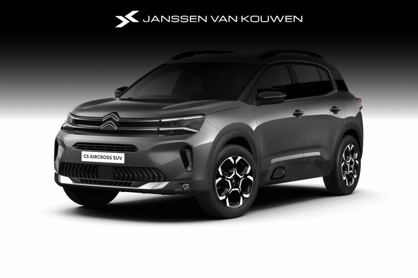 Citroën C5 Aircross - 1.2 Hybrid 136 ë-DCS6 Max | Ambiance Metropolitan Grey | Ambiance Urban Black | Keyless En - AutoWereld.nl