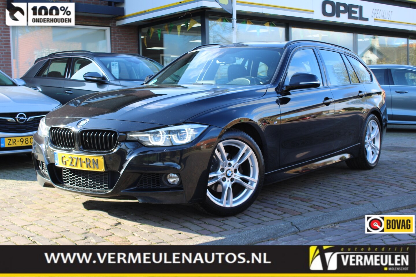 BMW 3-serie Touring - (f31) 318i 136PK M Sport Corporate Lease Automaat + 18"/ Navi/ Clima/ Cruise/ Panorama/ St - AutoWereld.nl