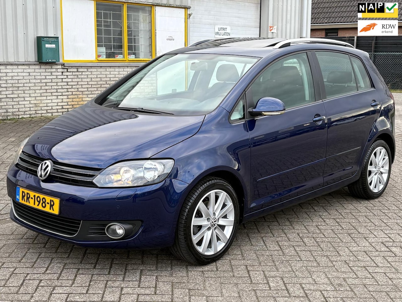 Volkswagen Golf Plus - 1.4 TSI 122 PK 6 BAK Bj 2010 Highline Schuifdak Ecc Navi Pdc Led Elec.Pakket Alcantara Sto - AutoWereld.nl