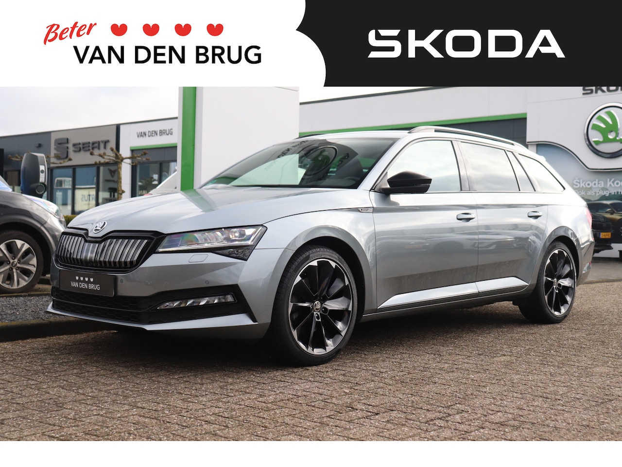 Skoda Superb - 1.4 TSI iV Sportline Business | CANTON audio | Stoelverwarming voor & achter | Dodehoek se - AutoWereld.nl