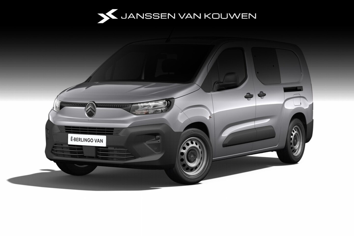 Citroën ë-Berlingo - Gesloten Bestel L2H1 800kg EV 50 kWh 136 1AT Flex Crewcab | Boordlader 11kW - 3 fasen | El - AutoWereld.nl