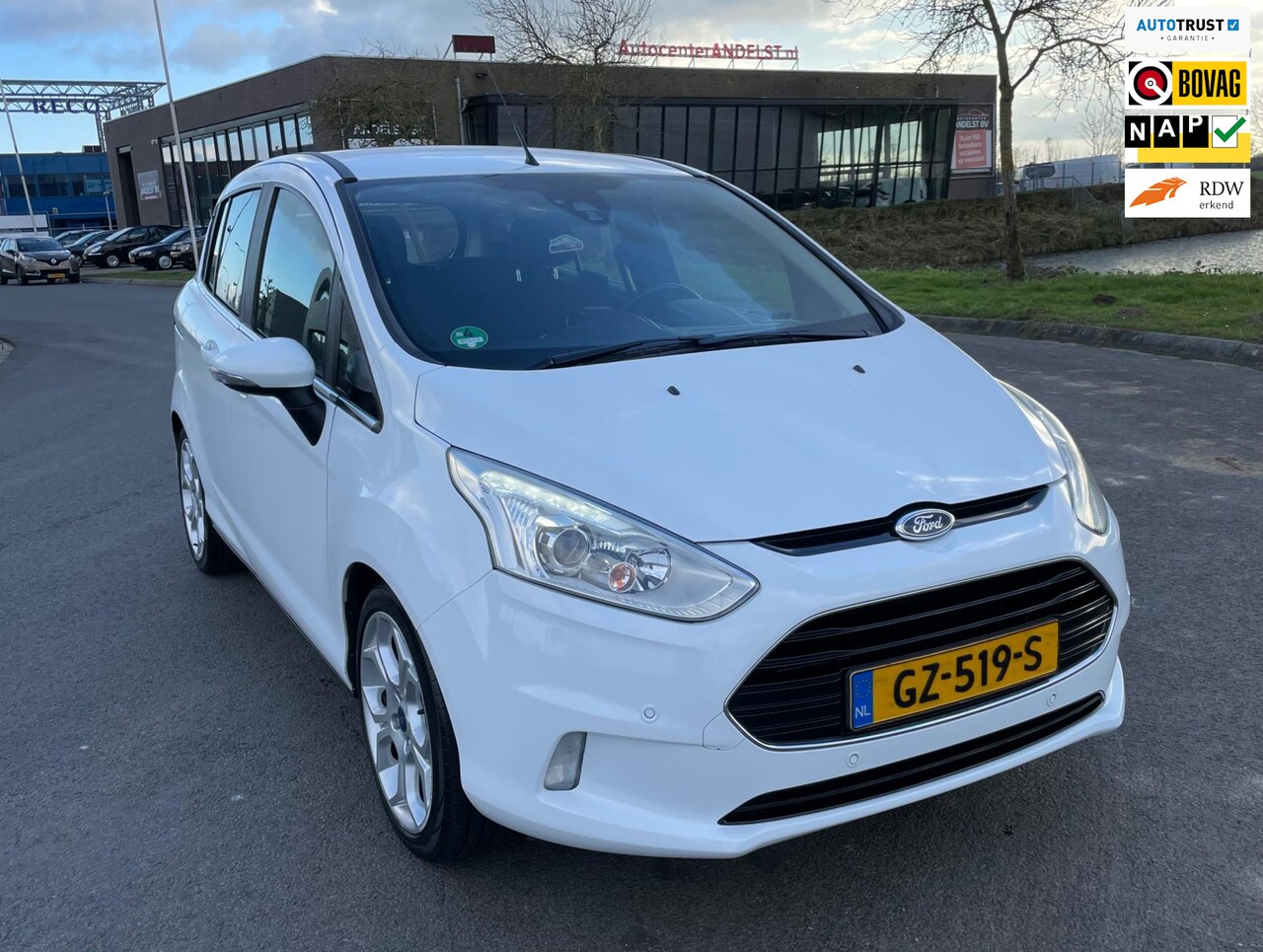 Ford B-Max - 1.0 EcoBoost Titanium 1.0 EcoBoost Titanium, Trekhaak, Pdc, Cam, Navi, Geen import, Nap, Mooie km! - AutoWereld.nl