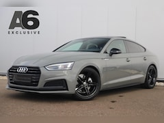 Audi A5 Sportback - 40 TFSI Sport S-Line 190PK Automaat Panoramadak Black Optic Half Leder Sportstoelen Full L