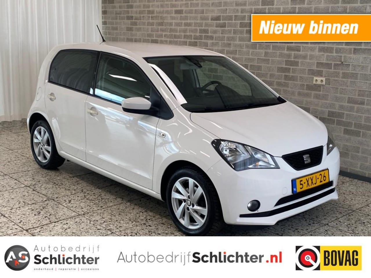 Seat Mii - 1.0 Sport Dynamic 5 Deurs Airco/LM-Velgen/Navigatie/Stoelverw. - AutoWereld.nl