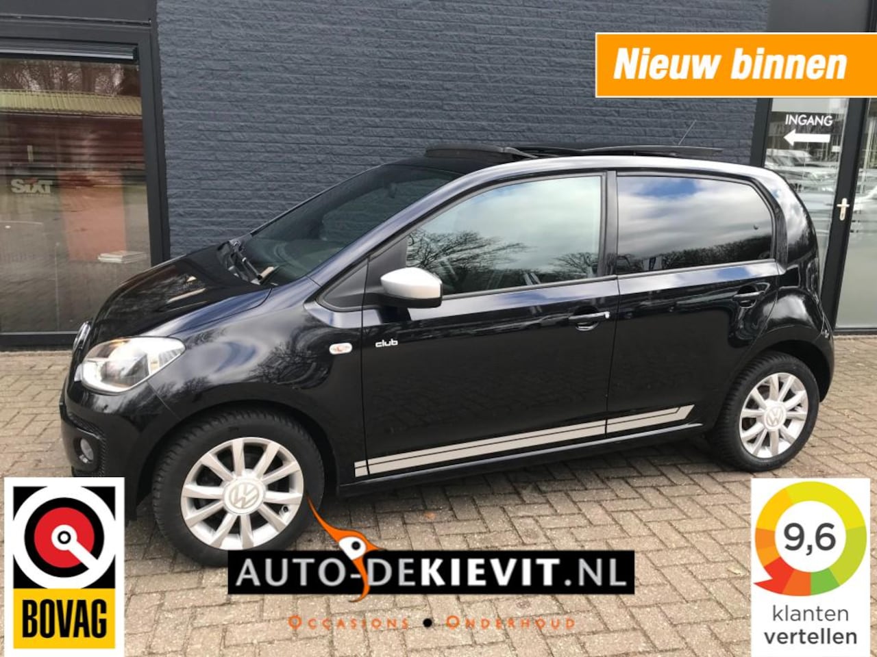 Volkswagen Up! - 1.0 BMT Club UP! **Panodak/5-deurs** - AutoWereld.nl