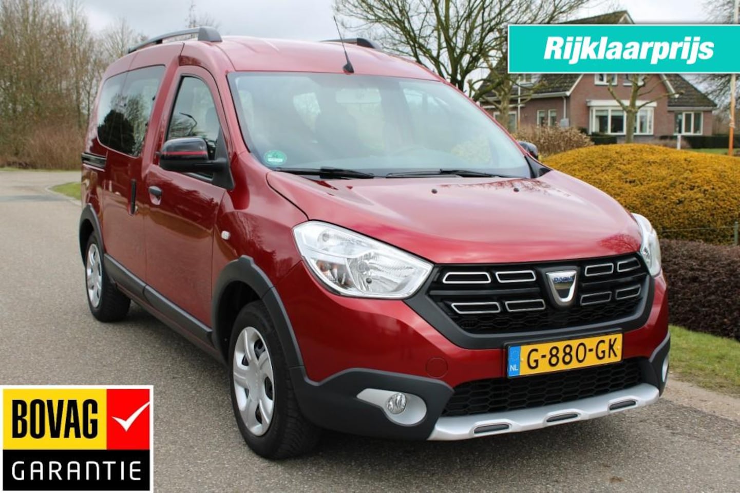 Dacia Dokker - Stepway 1.3TCe 130pk Tech Road airco/bluetooth/cruise/navi/PDC - AutoWereld.nl