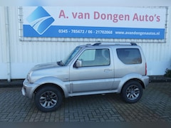 Suzuki Jimny - 1.3 EXCLUSIVE 4WD, Leer, Stoelverw, 1e Eignr, Trhaak