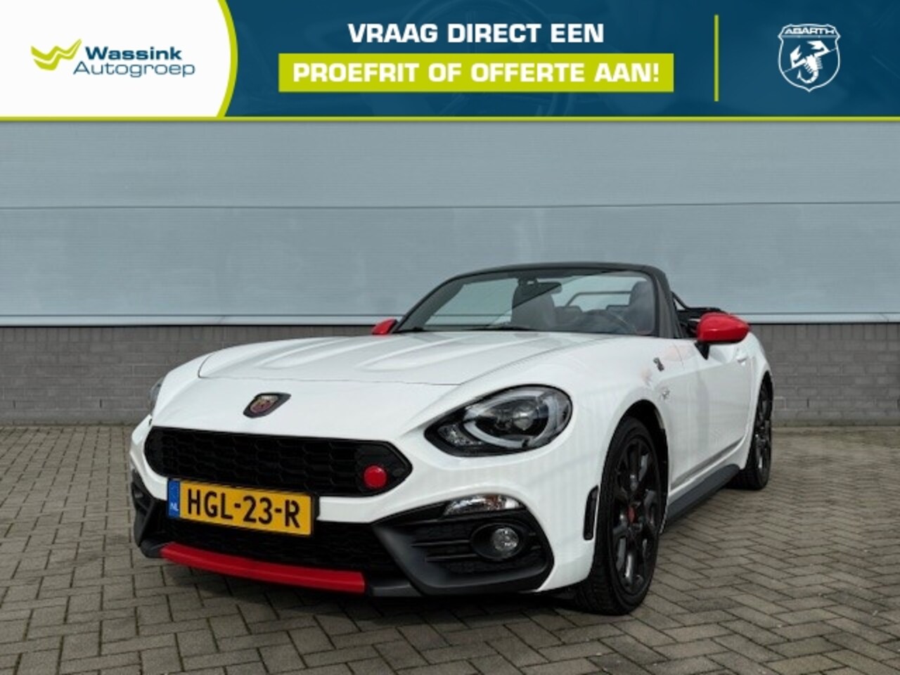 Abarth 124 spider - 1.4 Turbo 170pk Automaat | Monza Uitlaat | Cruise Control | Navigatie | BOSE Audio | Sport - AutoWereld.nl