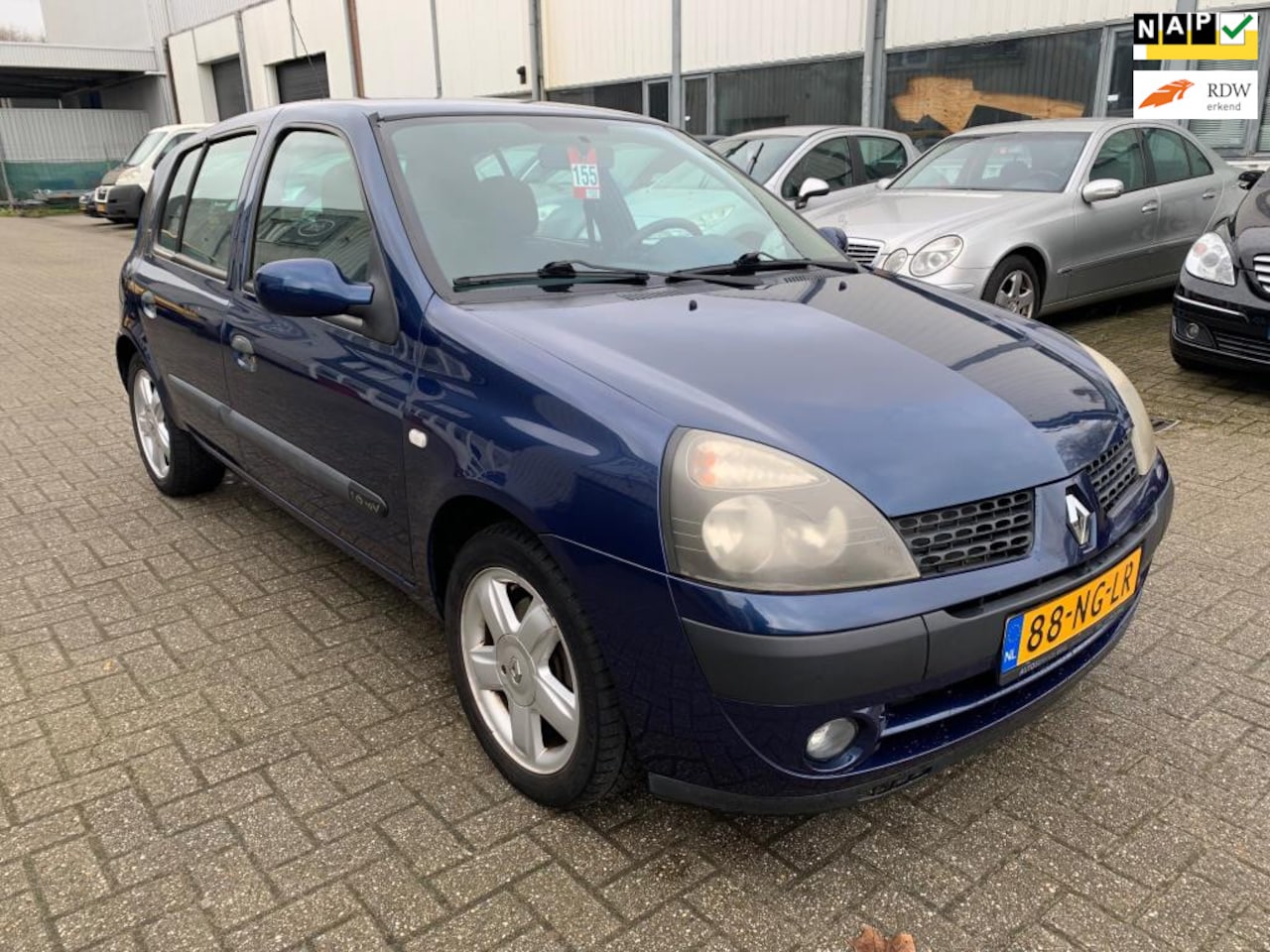 Renault Clio - 1.6-16V Privilège 5 Drs Airco Cruise Control Elektr pakket Lm velgen Rijdt en schakelt per - AutoWereld.nl