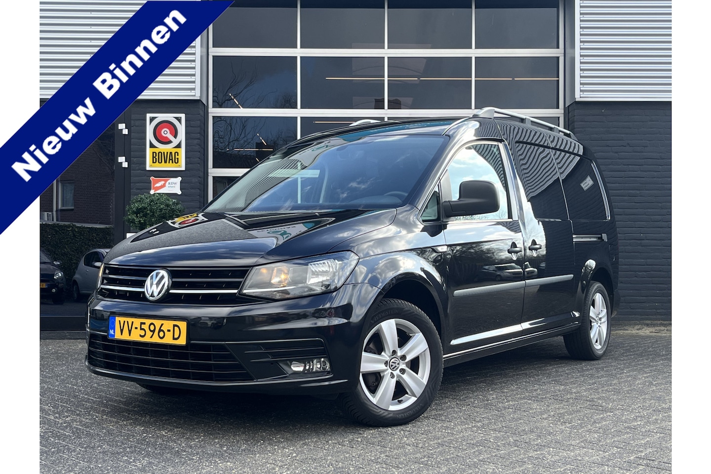 Volkswagen Caddy Maxi - 2.0 TDI L2H1 BMT Comfortline, Airco, Bluetooth, Cruise, Navi, NAP - AutoWereld.nl