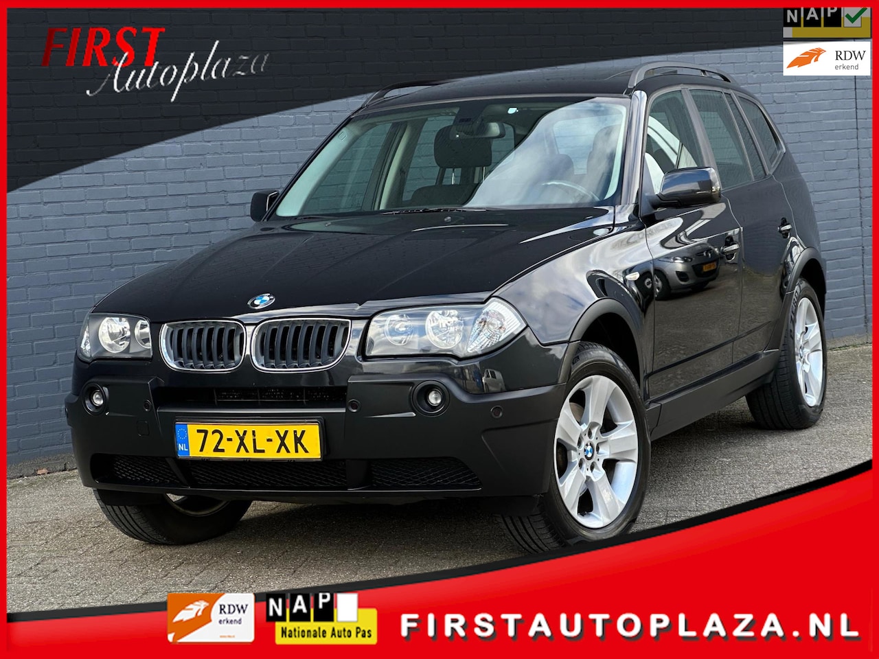 BMW X3 - 2.0i Executive PANO/6-BAK/STOELVERW./CRUISE | NETTE AUTO ! - AutoWereld.nl