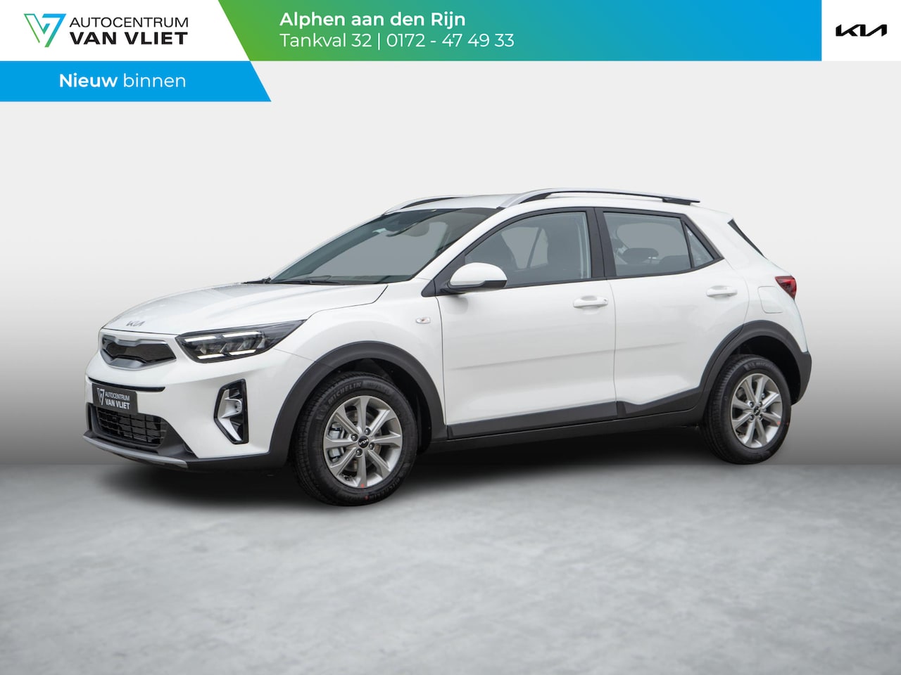 Kia Stonic - 1.0 T-GDi MHEV DynamicLine | OP VOORRAAD | SNEL RIJDEN | Navigatie | - AutoWereld.nl