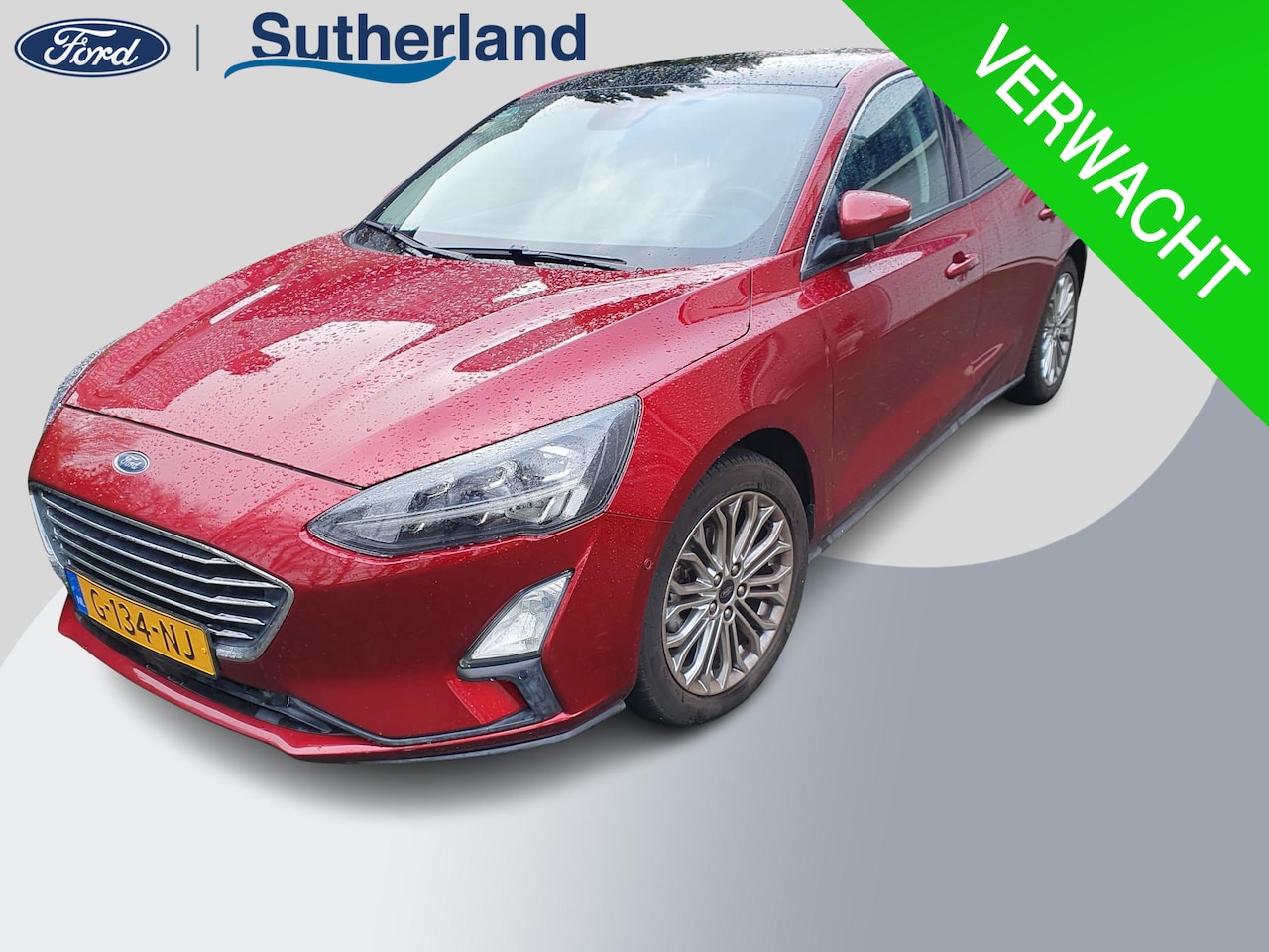 Ford Focus - 1.0 EcoBoost Titanium Business | Automaat | Panoramadak | Adaptive cruise control | 10-weg - AutoWereld.nl