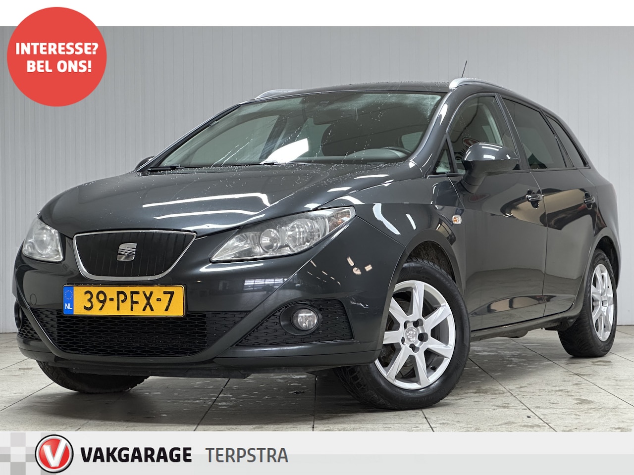 Seat Ibiza ST - 1.2 TDI Style Ecomotive/ D-Riem verv: 122.000 KM!/ Trekhaak/ Clima/ Cruise/ Elek. pakket/ - AutoWereld.nl