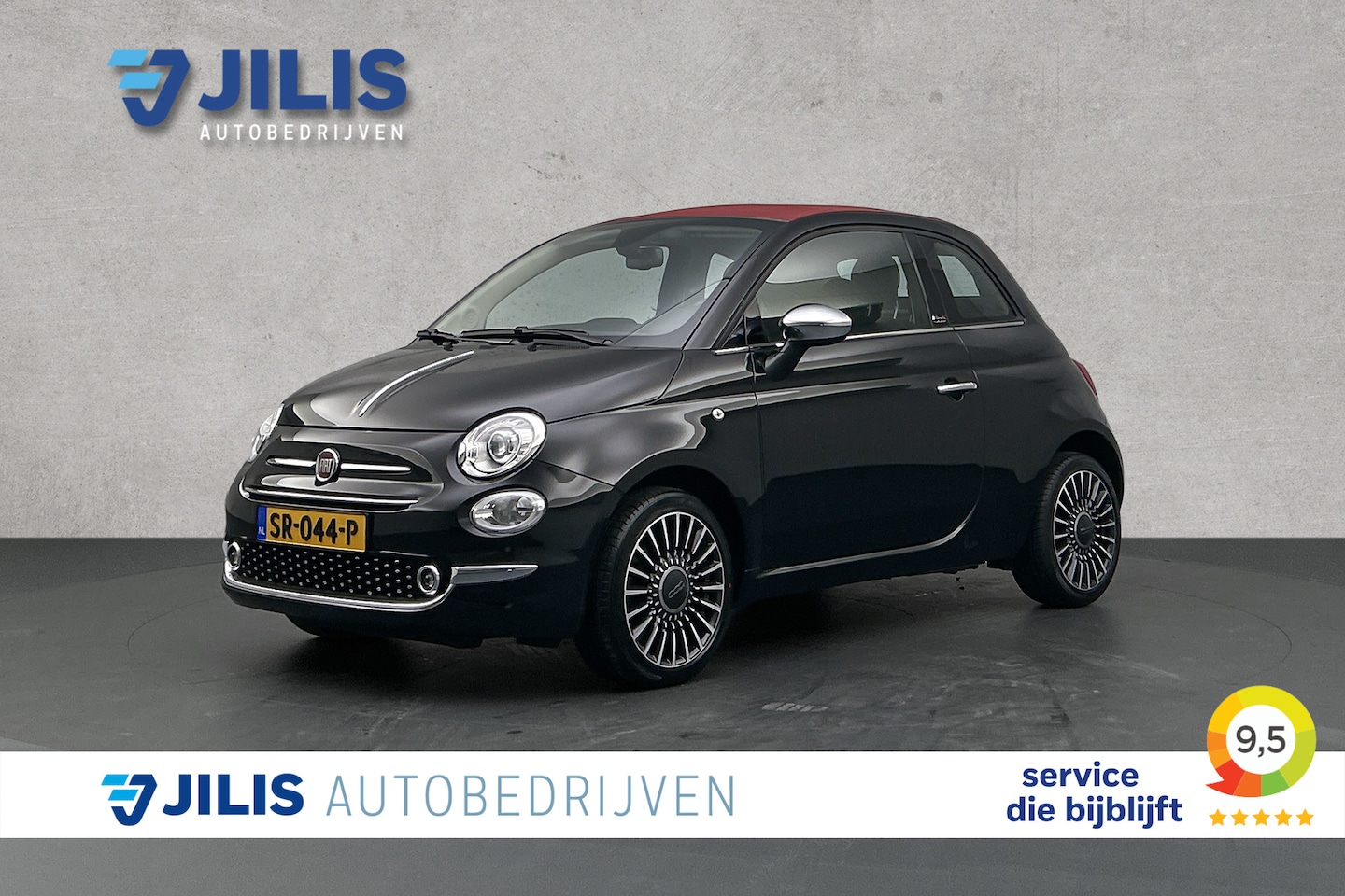 Fiat 500 C - 0.9 TwinAir Turbo Lounge | Schuif/kanteldak | Lederen bekleding | Cruise control | Parkeer - AutoWereld.nl