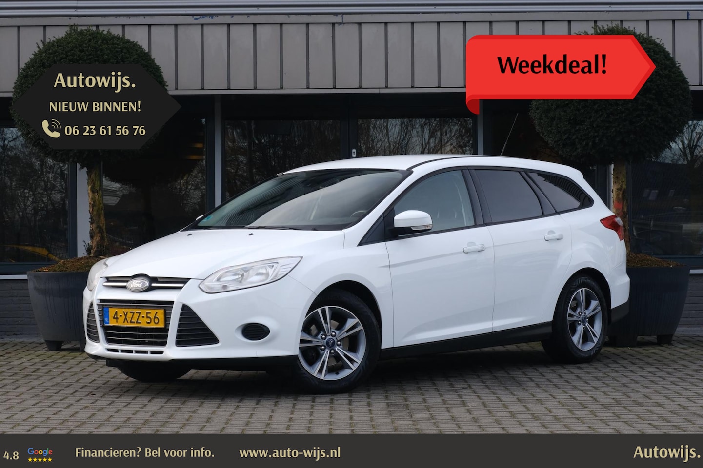 Ford Focus Wagon - 1.0 EcoBoost Edition|NL AUTO|Trekhaak|Cruise|Goed onderhouden - AutoWereld.nl