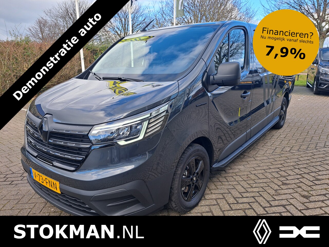 Renault Trafic - 2.0 dCi 130 T30 L2H1 GB Comfort Black Edition | Airco | Cruise | LM velgen | Betimmering | - AutoWereld.nl