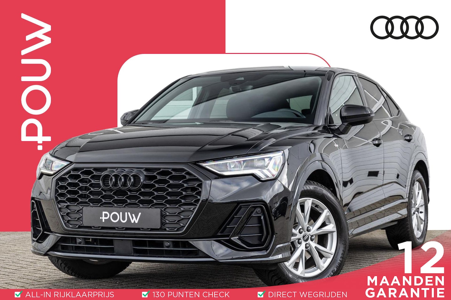 Audi Q3 Sportback - 35 TFSI 150pk S-Line Edition | Keyless | Stoelverwarming | Zwart Optiek - AutoWereld.nl