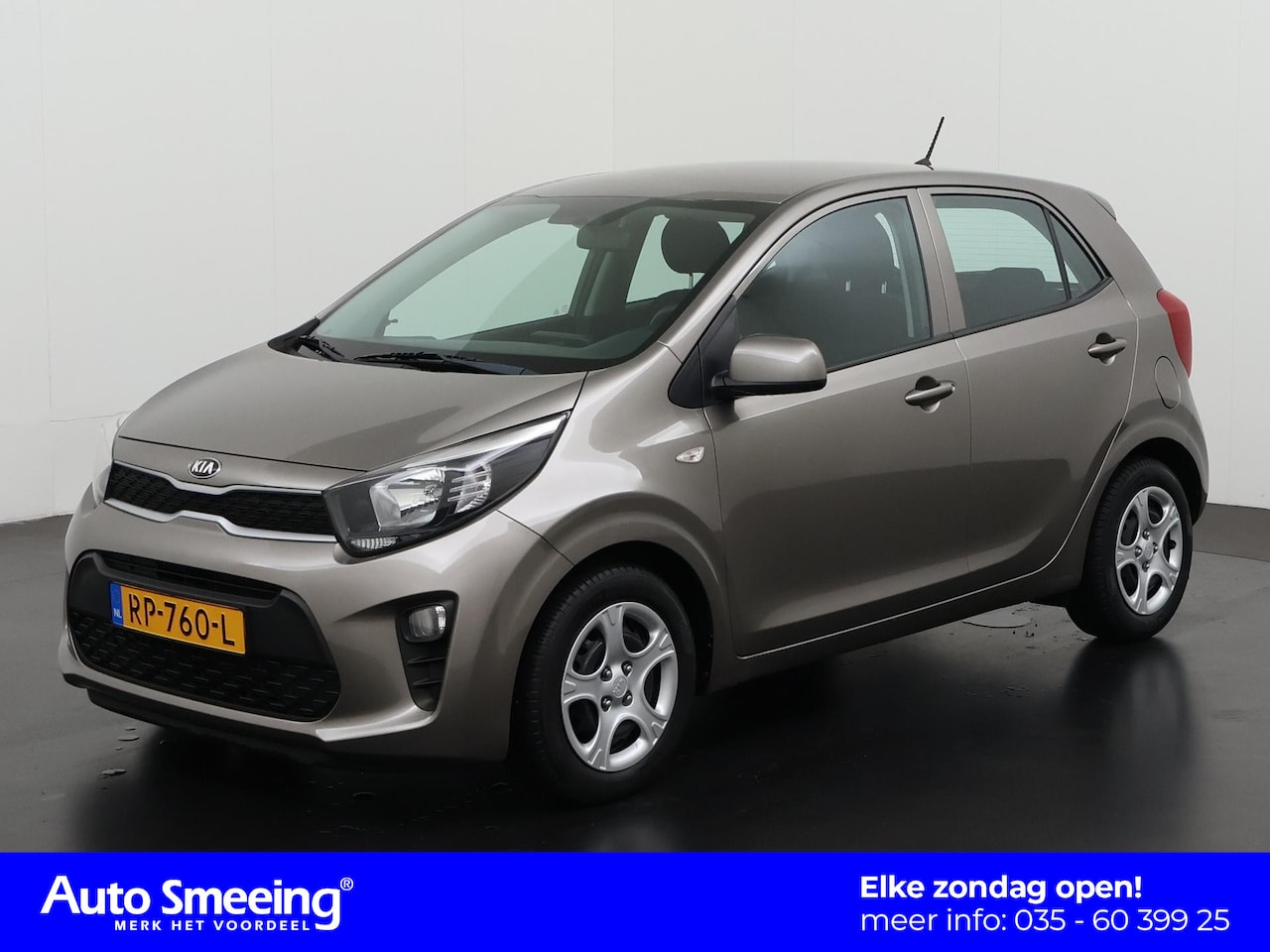 Kia Picanto - 1.0 CVVT EconomyPlusLine | Airco | Bluetooth | 12 mnd Garantie | Zondag Open! - AutoWereld.nl