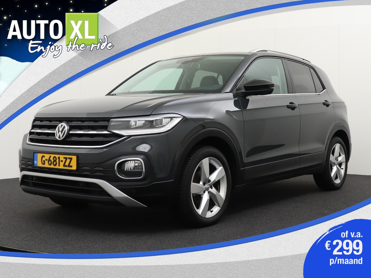 Volkswagen T-Cross - 1.0 Aut. TSI Sport Sportstoelen Trekhaak Camera Dodehoek - AutoWereld.nl