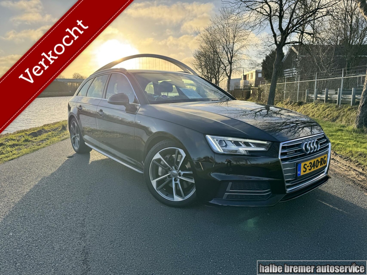 Audi A4 Avant - 2.0 TFSI quattro Sport S line Black Edition - AutoWereld.nl