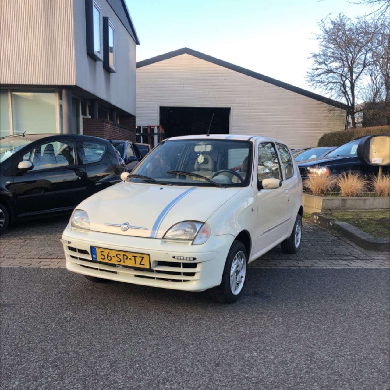 Fiat Seicento - 1.1 Young Zuinige prima rijdende auto, met een Apk keuring t/m 06-12-2025 Stuurbekrachtigi - AutoWereld.nl