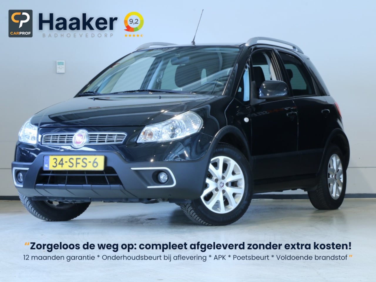 Fiat Sedici - 1.6-16V Emotion * AFLEVERPAKKET INBEGREPEN INCL. 1 JAAR GARANTIE - AutoWereld.nl