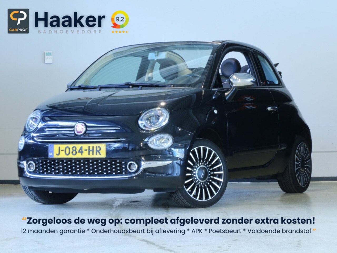 Fiat 500 C - 1.2 Lounge * AFLEVERPAKKET INBEGREPEN INCL. 1 JAAR GARANTIE - AutoWereld.nl