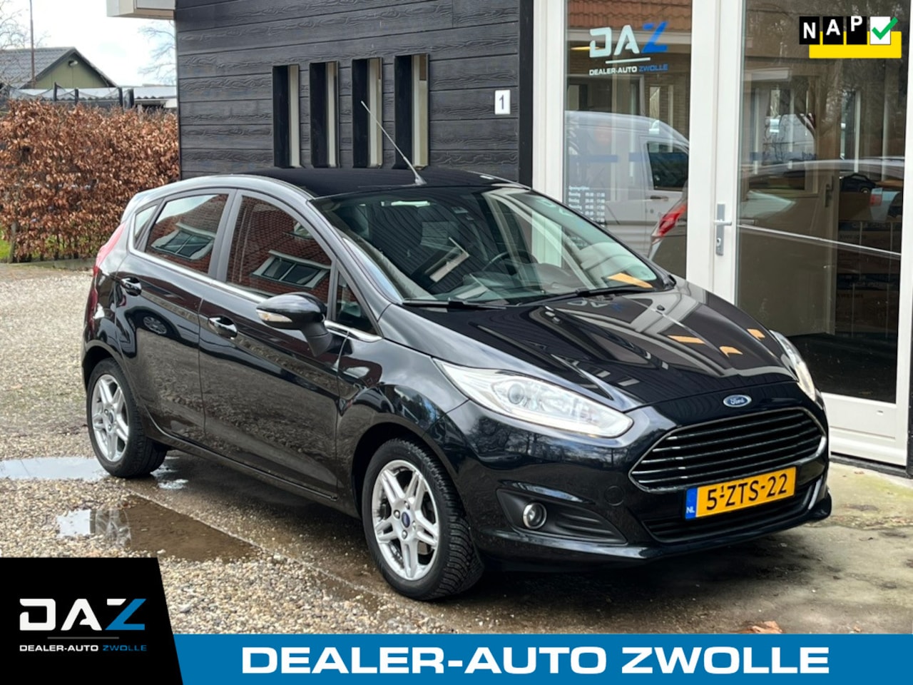 Ford Fiesta - 1.0 EcoBoost Titanium Ecc/Audio/Navi/Pdc/Lm - AutoWereld.nl