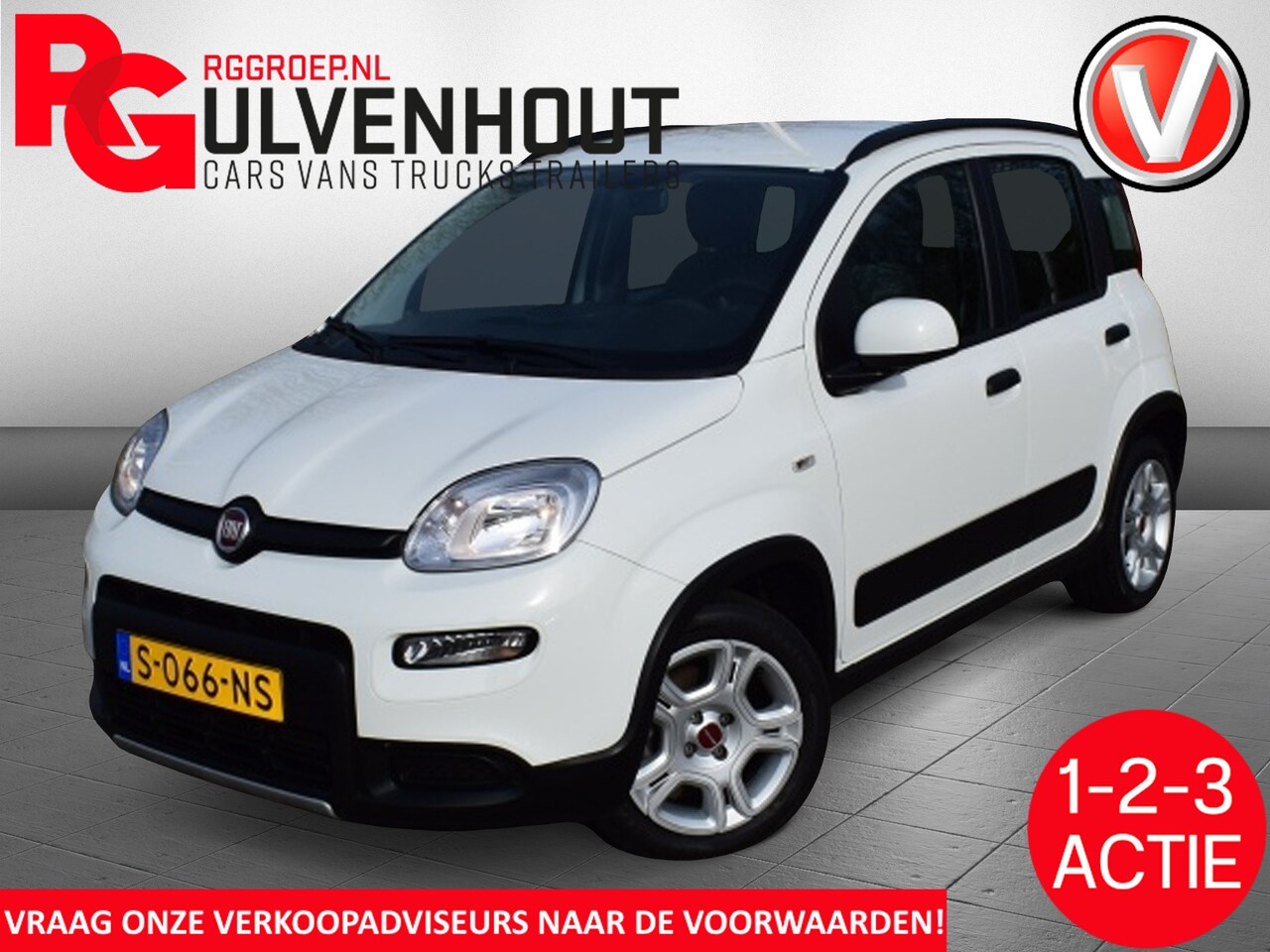 Fiat Panda - 1.0 Hybrid City AIRCO | BLUETOOTH | * ORIG. NL * | RIJKLAARPRIJS - AutoWereld.nl