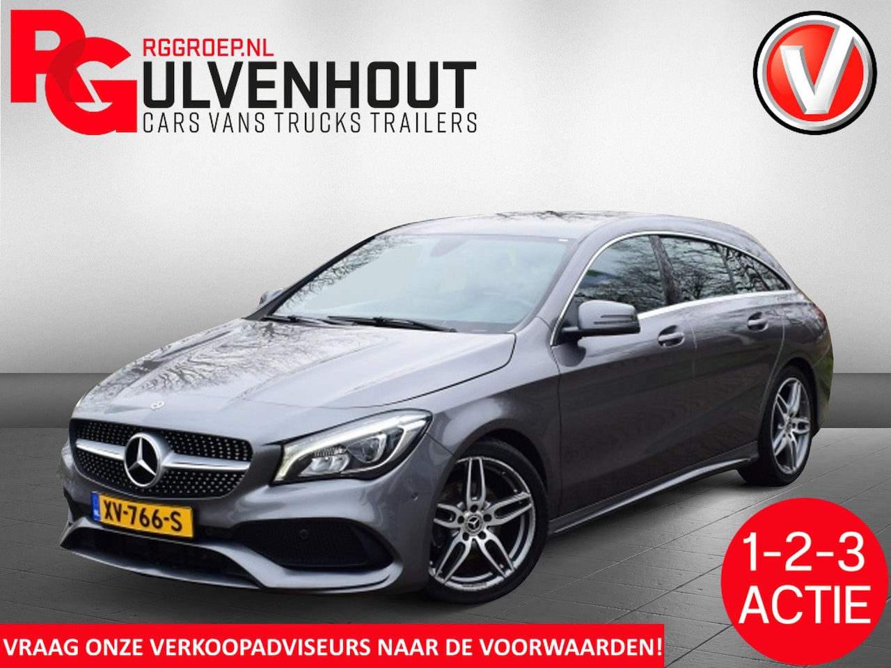 Mercedes-Benz CLA-klasse Shooting Brake - 180 AMG STYLING AUTOMAAT | SPORTSTOELEN | NAVI | RIJKLAAR! - AutoWereld.nl