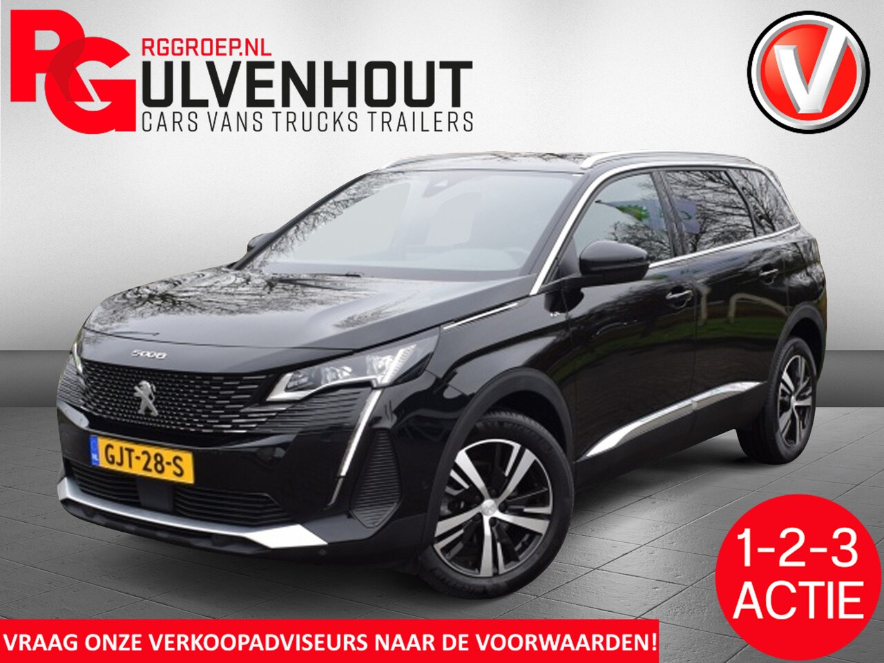 Peugeot 5008 - 1.2 Turbo 130 PK GT AUTOMAAT | 7-ZITS | NIEUWSTAAT | RIJKLAARPRI - AutoWereld.nl