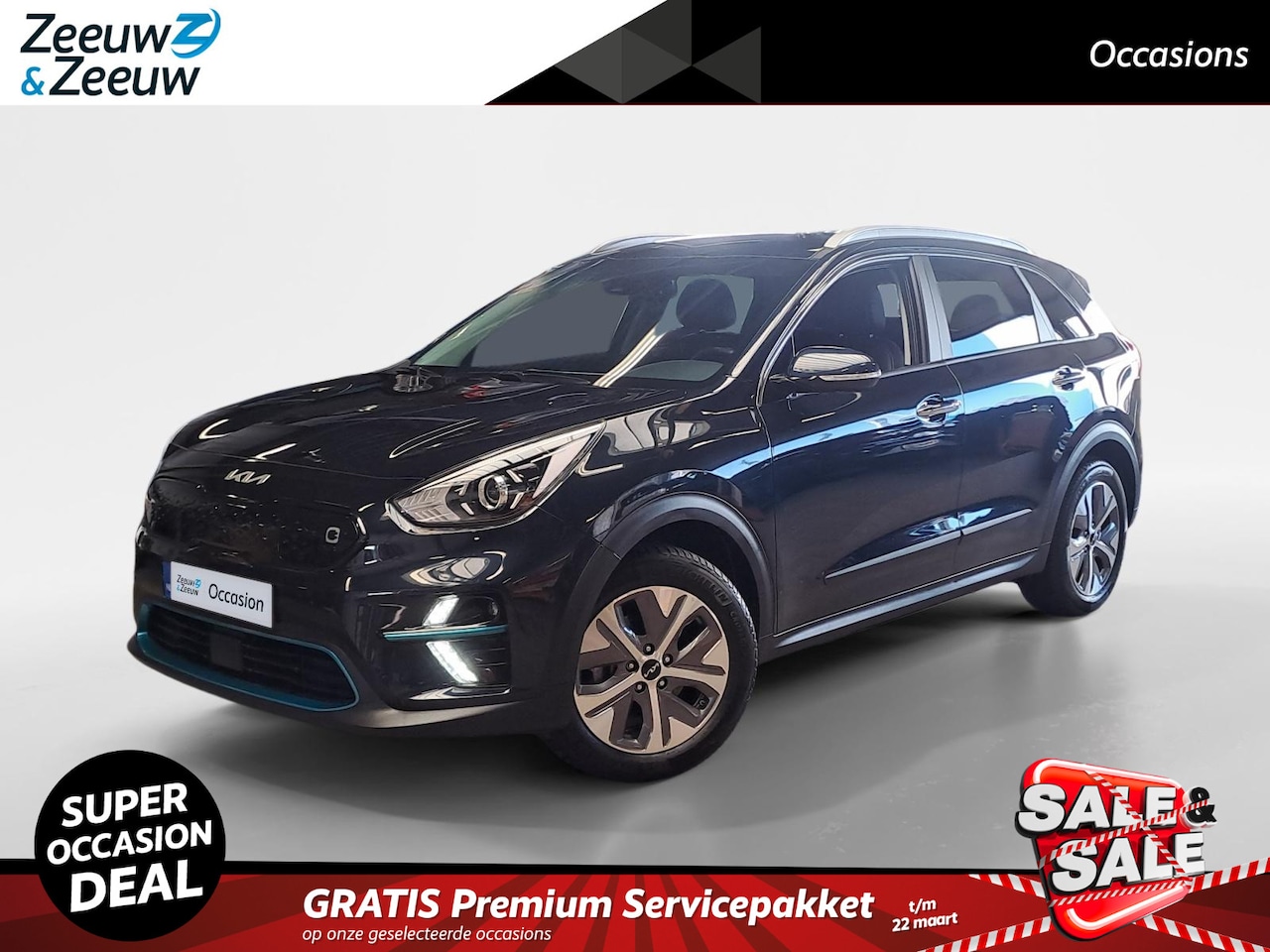 Kia e-Niro - DynamicLine 39 kWh Kia dealer onderhouden | Fabrieksgarantie | NAP - AutoWereld.nl