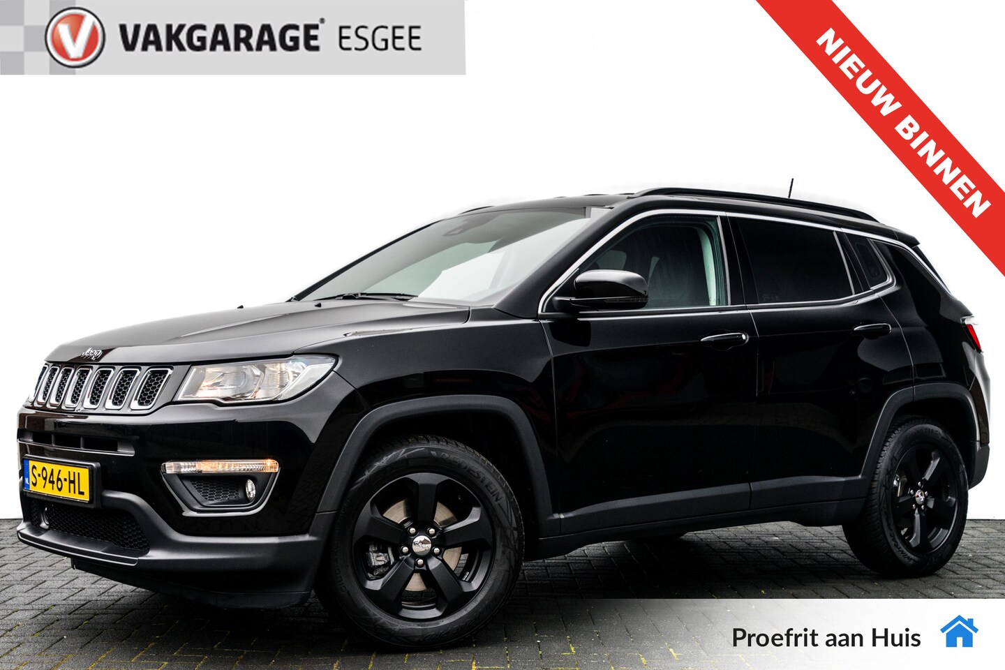 Jeep Compass - 1.4 141 PK MultiAir Longitude RIJKLAAR INCL GARANTIE | Climate | PDC V/A  | 17'' LMV | NAV - AutoWereld.nl