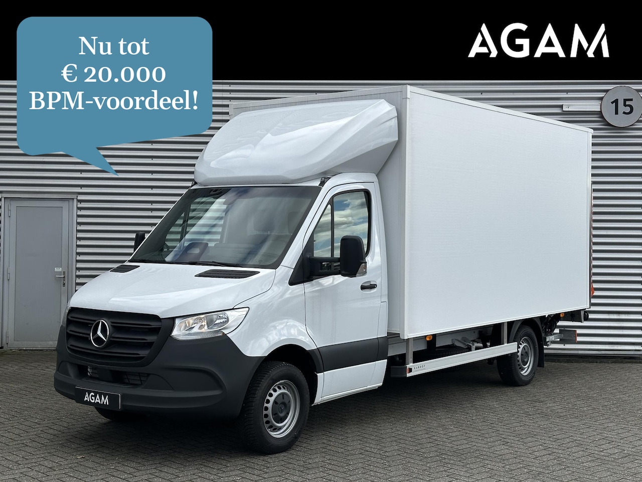 Mercedes-Benz Sprinter - 317 CDI Bakwagen Laadklep - AutoWereld.nl