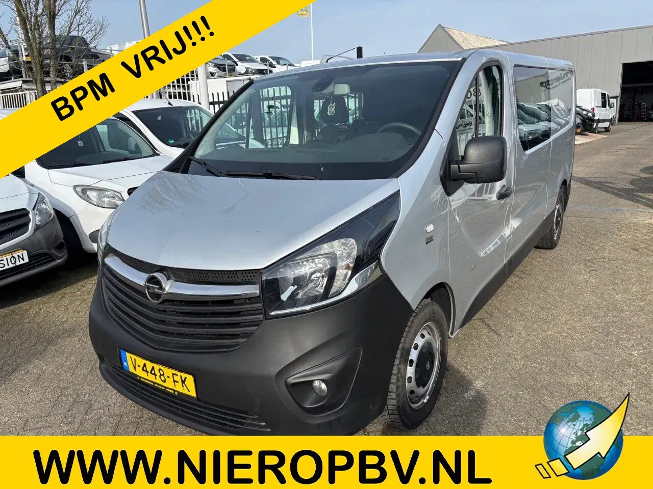 Opel Vivaro - 1.6CDTI L2H1 Dubbelcabine Airco Navi Cruisecontrol Trekhaak - AutoWereld.nl