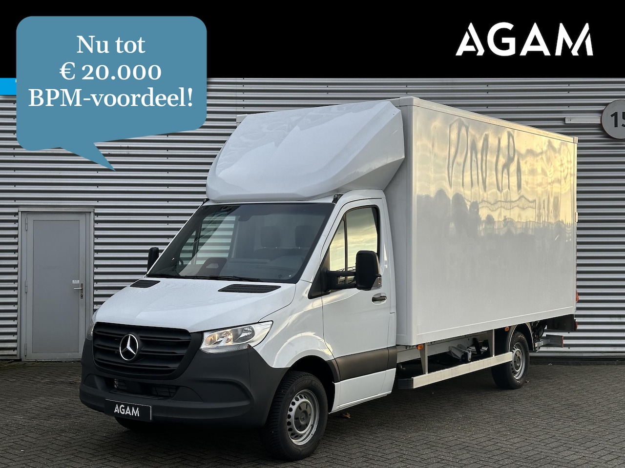 Mercedes-Benz Sprinter - 317 CDI Bakwagen Laadklep - AutoWereld.nl