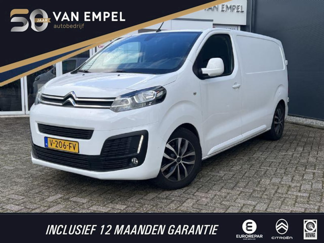 Citroën Jumpy - 2.0 BlueHDI 150 pk Business M L2 | Trekhaak | Parkeercamera | Navigatie | - AutoWereld.nl