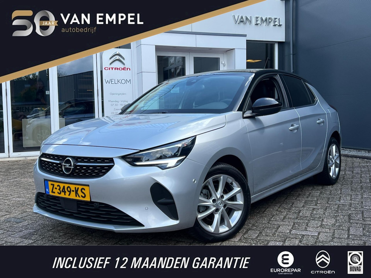 Opel Corsa - 1.2 Elegance Automaat | Luxe uitvoering | - AutoWereld.nl