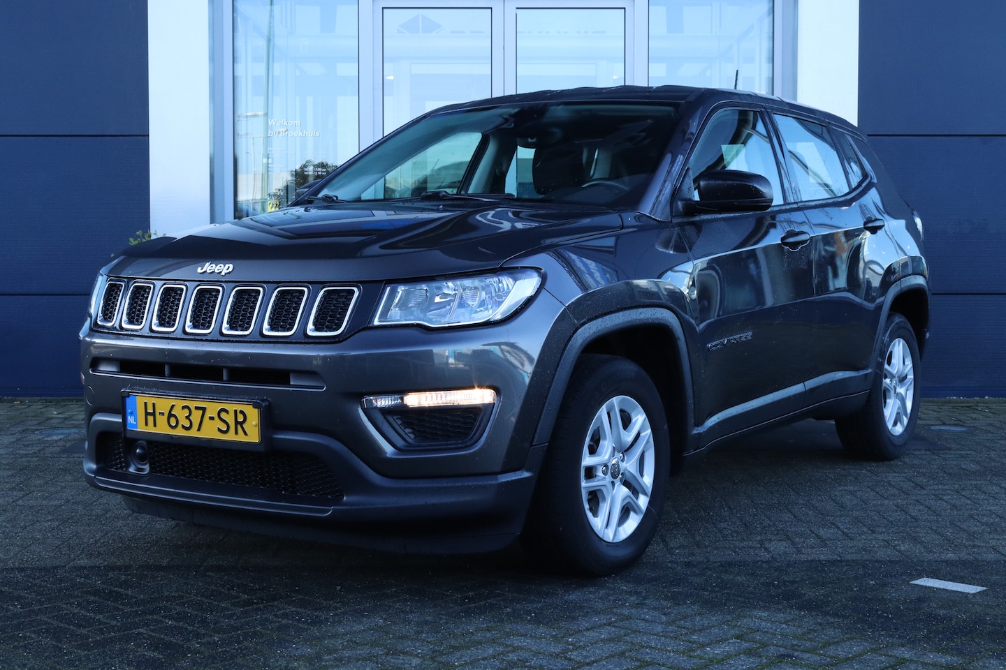 Jeep Compass - 1.4 MultiAir Sport | airco | cruise control | lederen stuurwiel - AutoWereld.nl